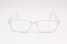 Modern Optical Slick White Rectangle Eyeglasses Frames 54-17-145