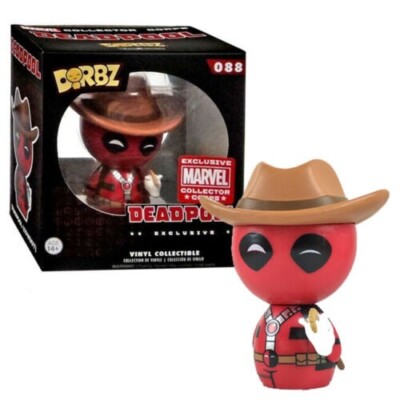 Dorbz Marvel Cowboy Deadpool #88 Collector Corps Excl. Vinyl Figure by Funko JC