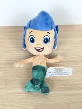 Bubble Guppies Merman GIL Plush 7" Stuffed Boy Mermaid Doll Nickelodeon Viacom