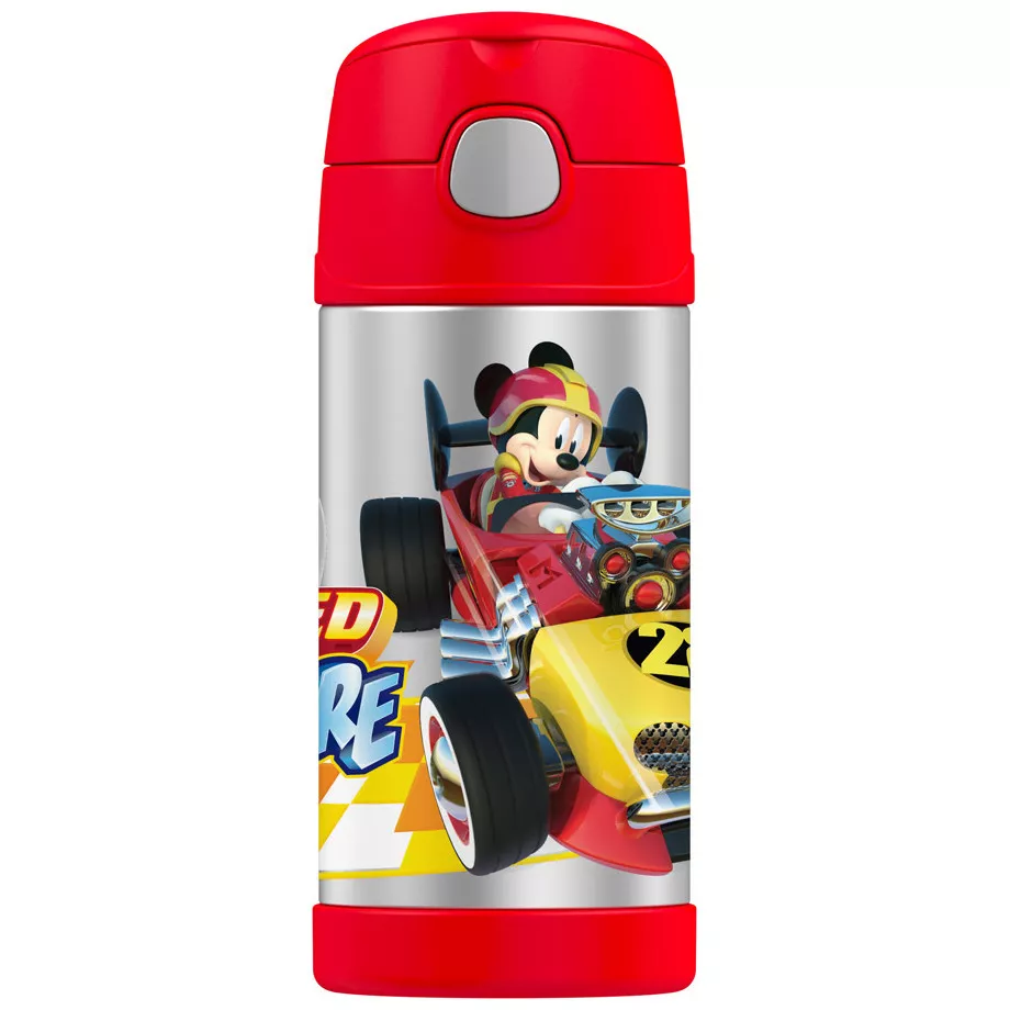 THERMOS Funtainer 355ml Vacuum Insulated Beverage Bottle Disney Mickey Mouse