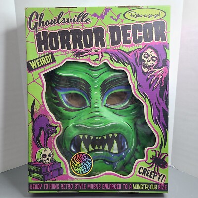 Gill Creep Fluorescent Freaks Ghoulsville Horror Decor 22.5  Retro A Go Go! 