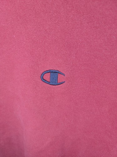 Vintage Champion Crewneck Sweatshirt Size Large Red - Picture 2 of 10