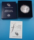 2016-W American Silver Eagle Burnished 1 oz .999 US Mint $1 Coin OGP Box & COA