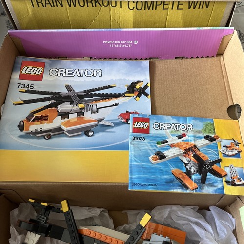 LEGO Transport Chopper (7345) & (3128) Sea Plane - Picture 2 of 3