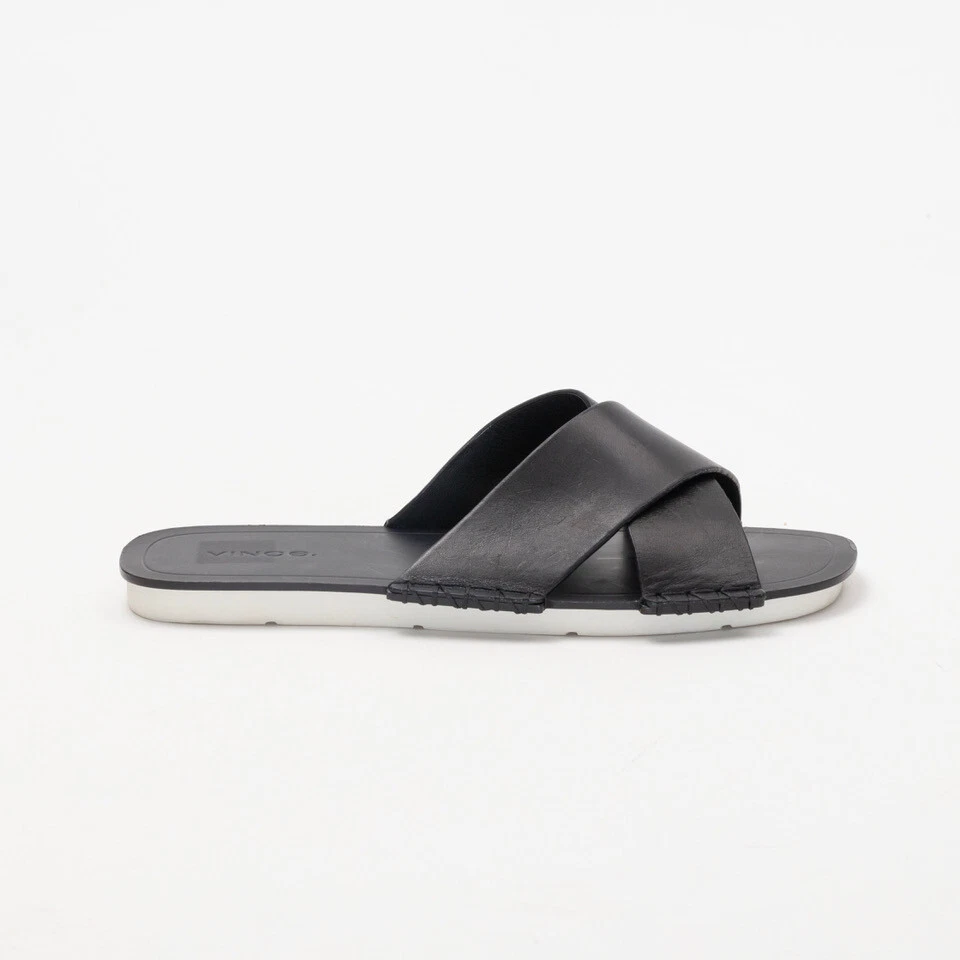 Vince Slide Low (1-1.9 in) Heel Height Sandals for Women for  display picture 3
