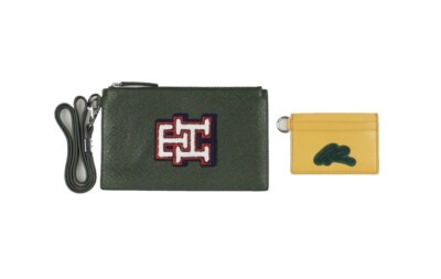 Tommy Hilfiger Anthony Ramos Genuine Leather Wallet, Lanyard, Credit Card Holder
