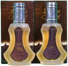 Oudy 35ml by Al Rehab Oriental Perfume Spray 35ml (Pack of 2)
