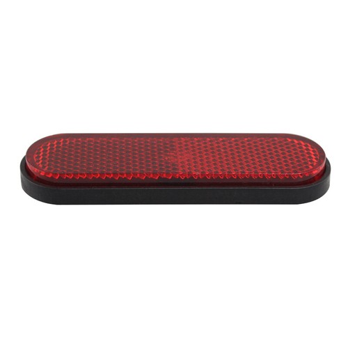 Oval Reflector Reflective Strips Stick For Motorcycle ATV Dirt Bike Car Trailer - Foto 6 di 7