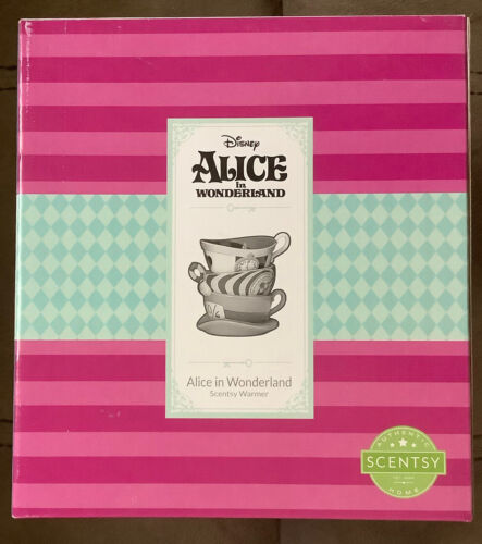 BRAND NEW SCENTSY DISNEY ALICE IN WONDERLAND WARMER ~ WAX MELT WARMER *SOLD OUT - Picture 1 of 2
