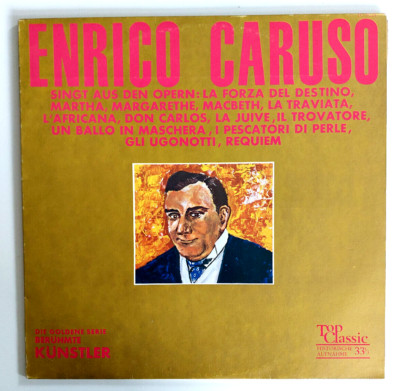 Enrico Caruso - Enrico Caruso Singt Aus Opern - LP - 1968