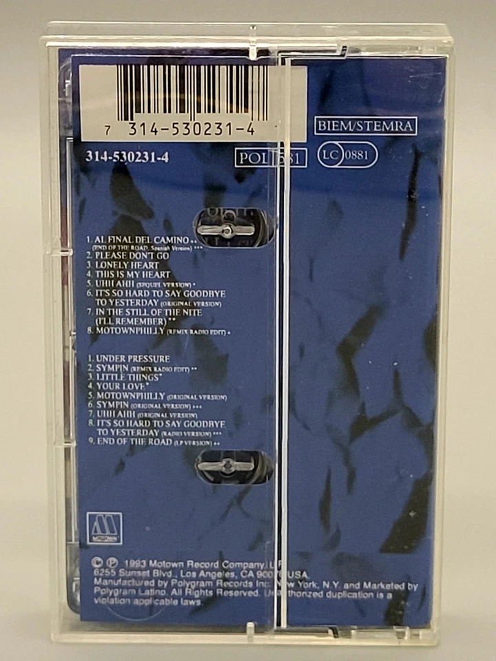 BOYZ II MEN COOLEYHIGHHARMONY CASSETTE TAPE MUSIC ALBUM R&B MOTOWN 1993 *TESTED* - Image 2 of 3