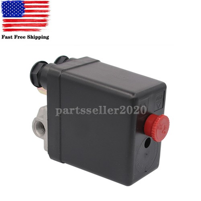 #ad HITACHI PRESSURE SWITCH W UNLOADER VALVE PUSH PULL ON OFF 882609 PS104PPL U1140 $15.49