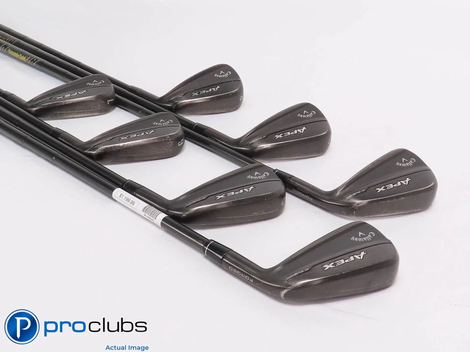 Nice Callaway '24 APEX TI FUSION 4-PW IRON SET - DG MID 115 Stiff Flex 459422 - Image 2 of 4