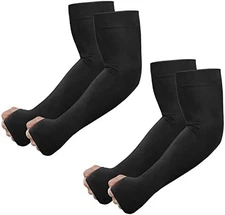 Newbyinn UV Sun Protection Arm Sleeves with Thumb Hole, Cooling Sleeve