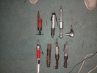 Lot of 7 Assorted Pneumatic Air Tools: Die/Straight Grinders, Sanders, Cut-Off — photo 1
