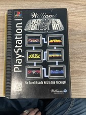 Williams Arcade's Greatest Hits - Long box (PlayStation 1, PS1, 1996) CIB TESTED