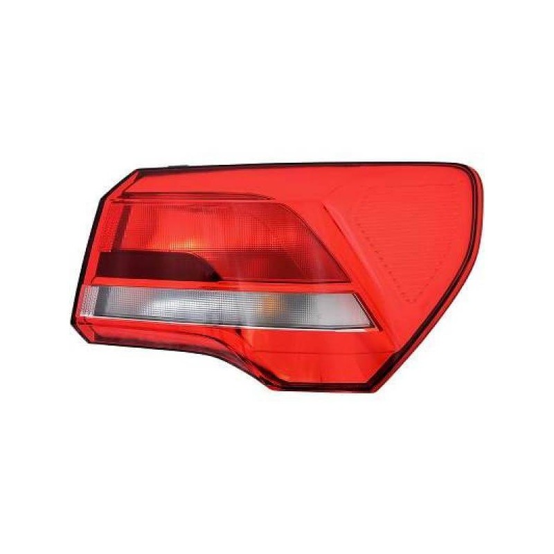 Feu arrière droit extérieur pour Audi Q3 F3 dès 2018 optique de carrosserie d'origine LED rouge