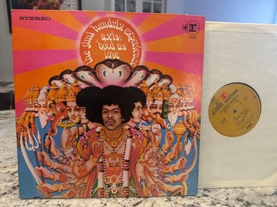 AXIS BOLD AS LOVE ~  The JIMI HENDRIX Experience Stereo VG+++/NM VINYL LP NICE!