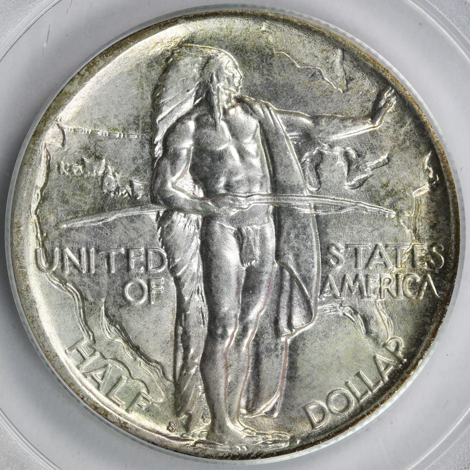 1939-S Oregon 50c Commemorative Half Dollar PCGS CAC MS65 OGH - Image 3 of 4