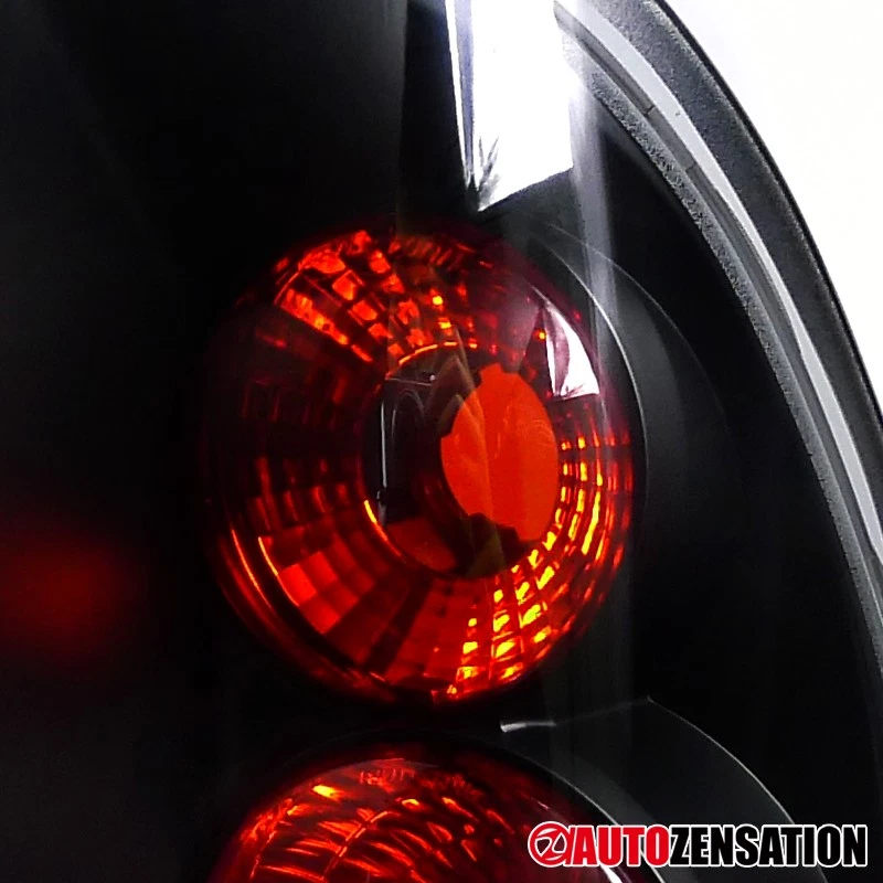 Fit 2005 2006 2007 2008 Toyota Tacoma Black Tail Lights Brake Lamps Left+Right Foto 4 de 4