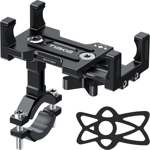 Tiakia Fahrrad Handyhalterung 360 Drehbar 4,5