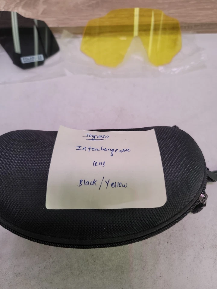 Сменные линзы Jogvelo черные/желтые - Изображение 4 из 4