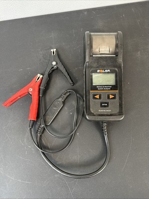 Clore Automotive Solar BA227 Electronic Battery & System Tester w/ Printer