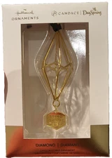 Hallmark Ornament - Diamond - Candace DaySpring - Metal - New in Box - 2021