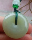 Video Certified Natural Hetian Nephrite Jade pendant Circle Donut 平安扣 969602