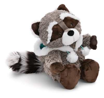 Nici 61284 Kuscheltier Waschbär Lenno 25cm schlenkernd mit | Winter | 61284