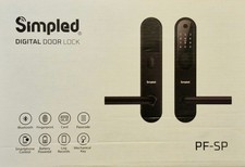 Simpled Digital Door Lock PF-SP Fingerprint, Smartphone Control