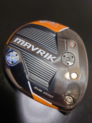 Callaway MAVRIK SUB ZERO 15deg Head Fairway Wood Orange Black HeadOnly
