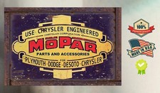 Mopar Car Parts 8x12 Sign Metal Poster 🔥💎