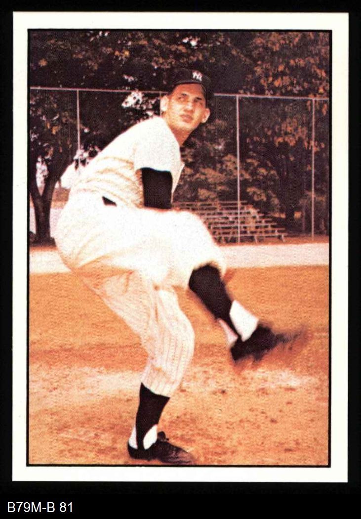 1979 TCMA The 1950's #81 Ed Dick Yankees 8 - NM/MT