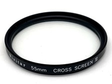 Filtro De Cruz Vivitar Gitterfilter VI 55mm Rosca Circular