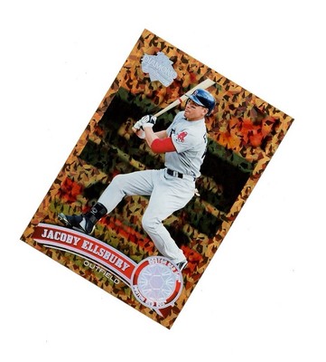 2011 Topps Diamond GOLD REFRACTOR FOIL SP JACOBY ELLSBURY! Boston Red Sox STAR