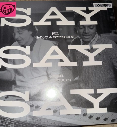 Paul McCartney Michael Jackson Say Say Say ( 2015 Remix) RSD Ltd New Sealed ￼
