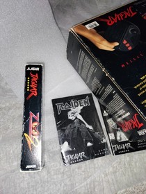 Atari Jaguar Console Box with Zool 2 Box - Some Inserts (No System or Console)