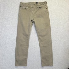 AG Adriano Goldschmied Men's Size 34x32 The Graduate Tailored Leg Pants Trousers