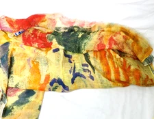 Otracosa Otra Cosa Colorful Scarf/ Wrap, India 71" long x 28" wide