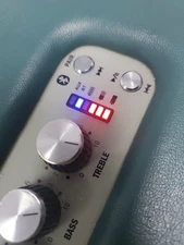 K-two Vintage Bluetooth Speaker Konex 40w Leather Portable Wireless Bluetooth