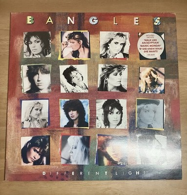 The Bangles - Different Light LP (1986) UK 1st Press CBS 26659 Manic Monday
