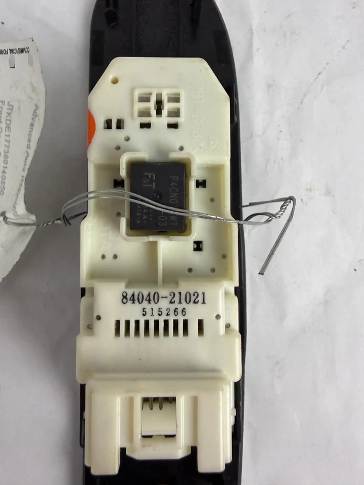 Interruptor de control de ventana maestra del lado del conductor delantero izquierdo Scion TC 2005-2010 OEM Foto 4 de 4