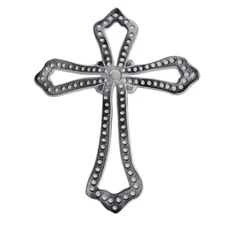 10 x 8 Inches Decorative Metal Wall Cross for Home Décor | Religious Cross fo...