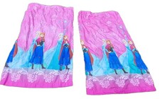 Disney Frozen 2 Panels Drapes Curtains Window Elsa Anna 39" x 63"