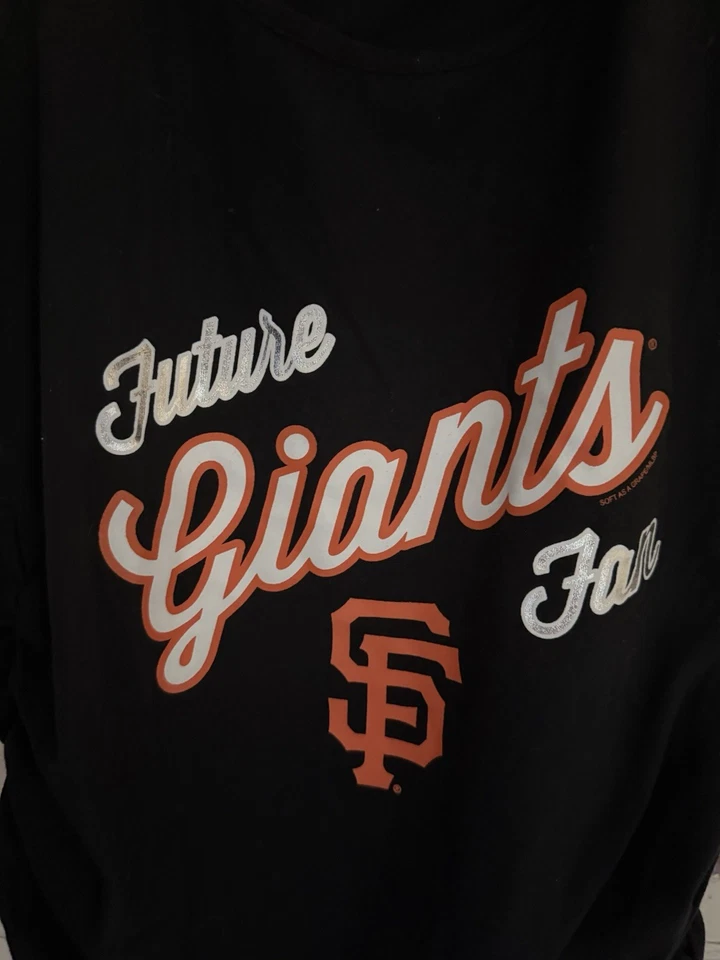Материнство материнства мягкий как виноград черный SF Giants бак б/у в отличном состоянии женщин M - Изображение 2 из 4