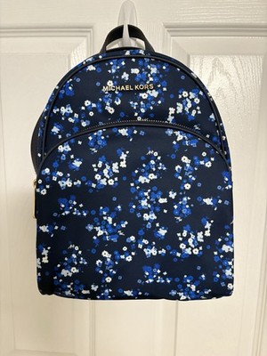 Michael Kors Abbey Medium Nylon Backpack/NWT/Blue/$248