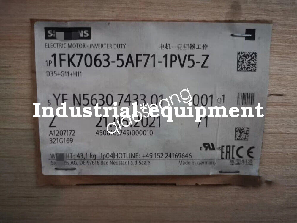 1FK7063-5AF71-1PV5-Z servo motor 1FK7063-5AF71-1PV5-Z 1FK7063-5AF71-1PV5-Z