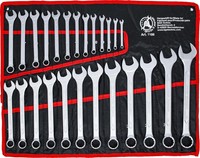 Bgs Diy 1198 Maul-RingschlüSsel Satz Tetron Rolltasche GabelringschlüSsel