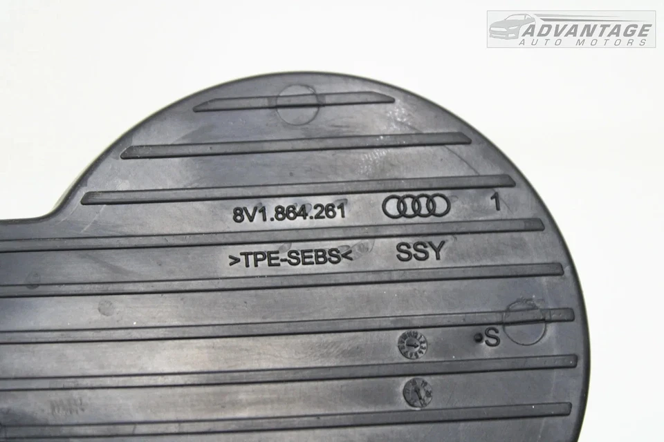 AUDI A3 8V QUATTRO 2015-2020 consola central doble portavasos alfombrilla insertable OEM Foto 4 de 4